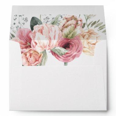 Floral Wedding Envelope | Annabeth