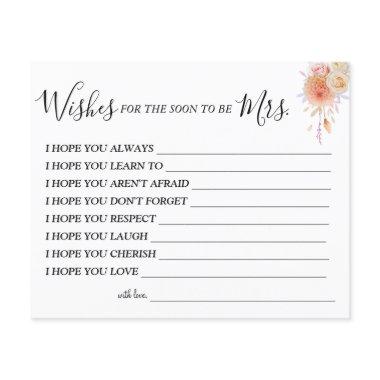 Floral Wishes for the Soon to be Mrs  Flyer