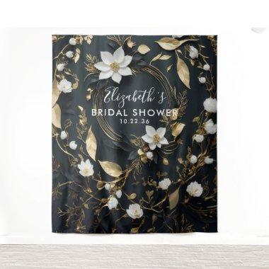 Floral Wreath  Photo Booth Backdrop