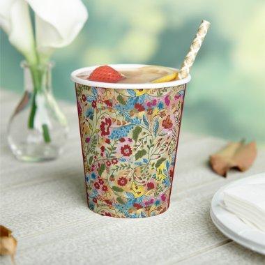 Florals Paper Cup