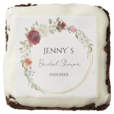 Flower Circle Wedding  Brownie