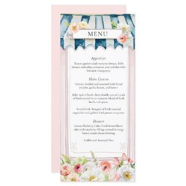 Flower Garden  Menu