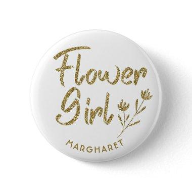 Flower Girl  pin