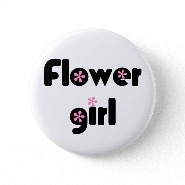 Flower Girl button