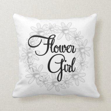 Flower GIRL .Wedding Shower Gift MoJo Pillows