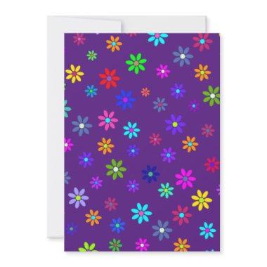 Flower Power Shower - colored pattern 1