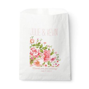 Flower Shower Bouquet | baby pink Favor Bag