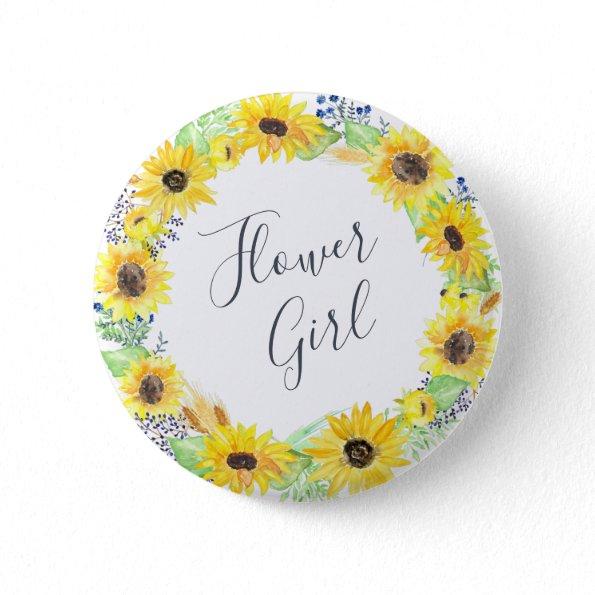 Flowerfields Collection | Flower Girl Button