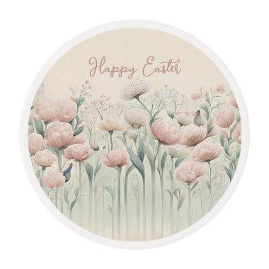 Flowers in Bloom Edible Frosting Rounds