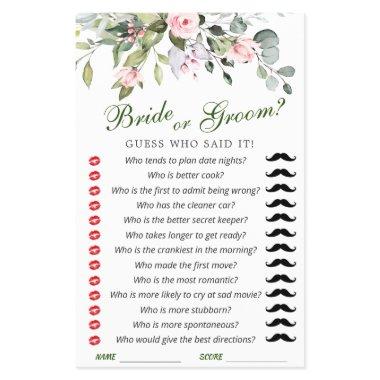 FLYER PAPER Elegant Eucalyptus Watercolor Game