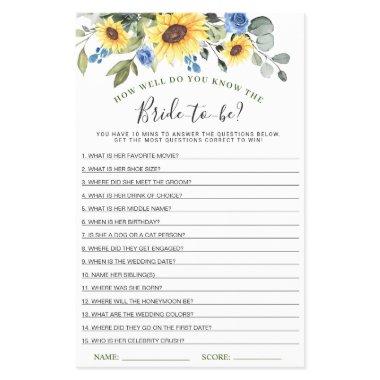 FLYER PAPER Elegant Sunflowers Eucalyptus Game
