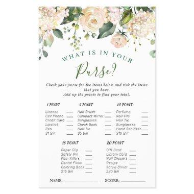 FLYER PAPER Pink Blush Flowers Greenery Game