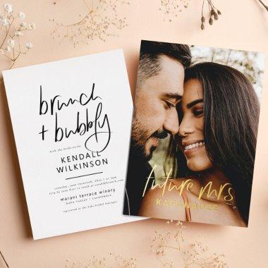 Foil Pressed | Future Mrs Brunch & Bubbly Photo Foil