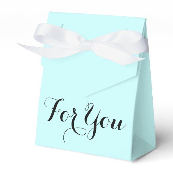 For you favor gift blue favor box