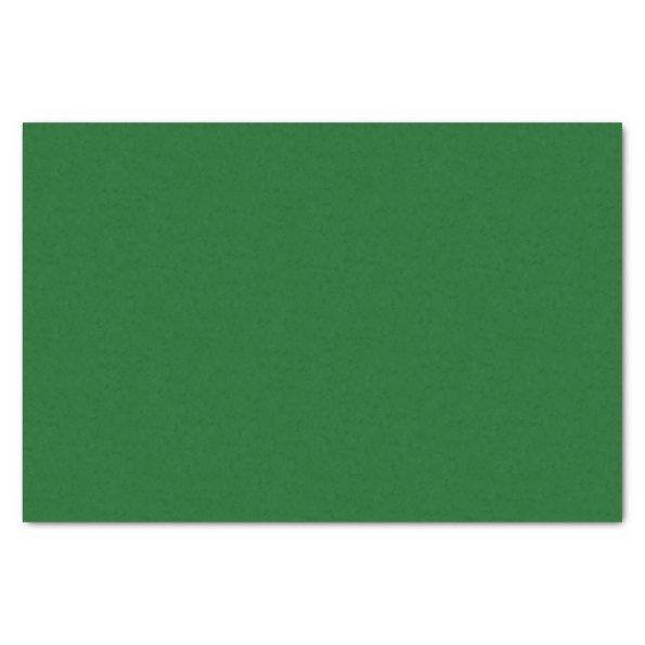 Forest Pine Green Solid Color Tissue Paper