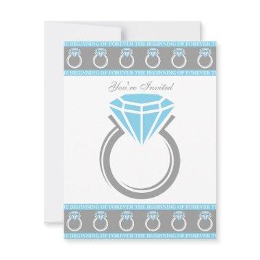 Forever Ring Bridal Shower Invitations