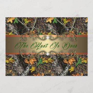 Formal - The Hunt is Over - Wedding Invitations