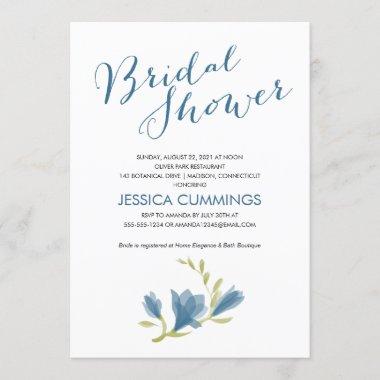 Fragrant Freesia Petals | Bridal Shower Invitations