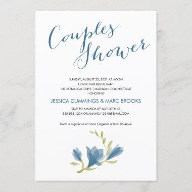 Fragrant Freesia Petals | Couples Shower Invitations