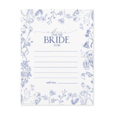 French Blue & White Victorian Advice To The Bride Post