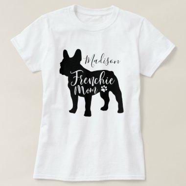 French Bulldog Mom T-Shirt For Girls And Women