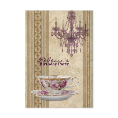 french country garden birthday tea party
