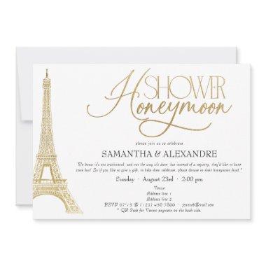 French Honeymoon in Paris Eiffel Couples Shower