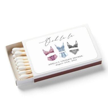 French Lace Lingerie  Matchboxes