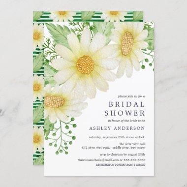 Fresh Daisy Bridal Shower Invitations