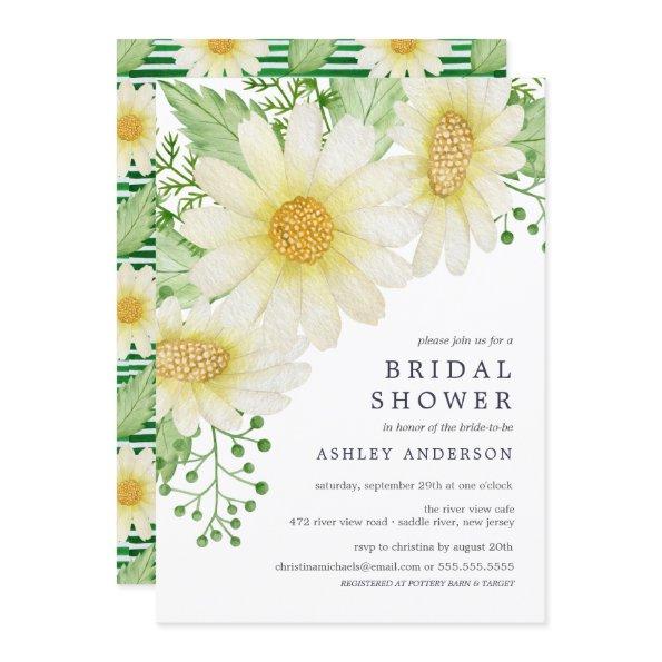 Fresh Daisy Bridal Shower Invitations