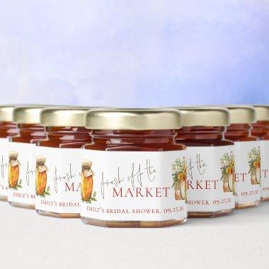 Fresh off the Market  Favor Honey Jar Favors