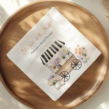 Fresh Off The Market Floral  Napkins