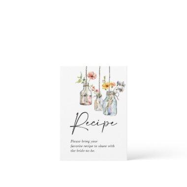 Fresh Off The Market Floral Jar  Enclosure