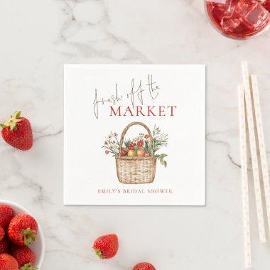 Fresh off the Market Name  Napkins