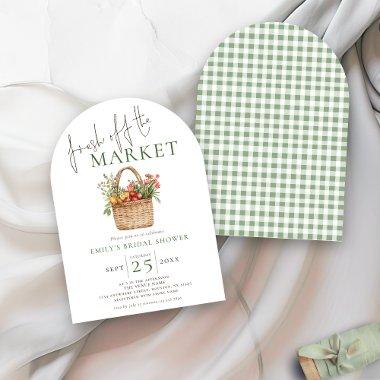 Fresh off the Market Sage Gingham