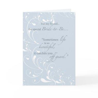 Friend  Congratulations Light Blue Sw