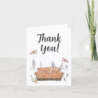 FRIENDS™ | Central Perk Thank You Invitations