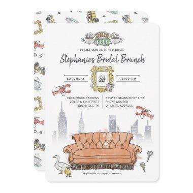 FRIENDS™ | Central Perk Watercolor Bridal Brunch