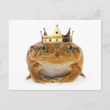 Frog Prince - front PostInvitations