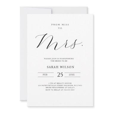 From Miss Minimalist