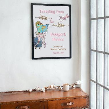 From Miss to Mrs  Journey Photo Sign