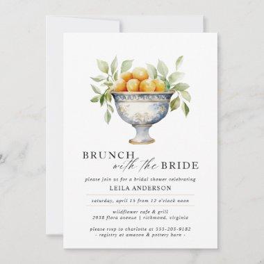 Fruit Bowl | Cute Modern Brunch Bridal Shower Invitations