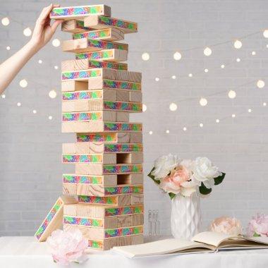 Fruity Tutti Colorful Fruit Slices Topple Tower