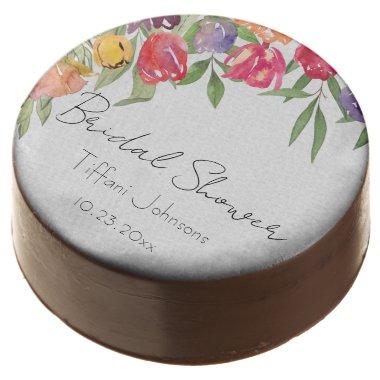 Fun and Bright Tulips and Greenery  Chocolate Covered Oreo