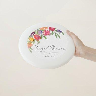 Fun and Bright Tulips and Greenery Bridal Shower Wham-O Frisbee