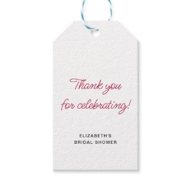 Fun Hand Drawn Cocktail Pattern  Gift Tags