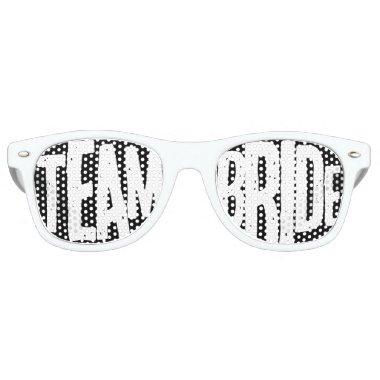 Fun Team Bride Bachelorette Party Favors Retro Sunglasses