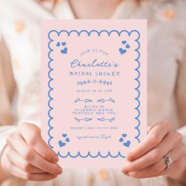 Funky Wave Illustrated Hand Written