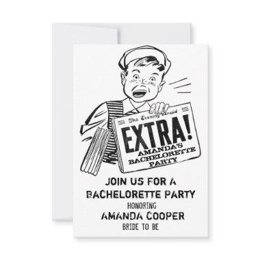 Funny bachelorette party bachelor party Invitations