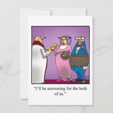 Funny Bridal Shower Party Invitations